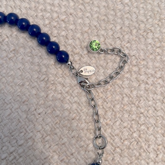 Lia Sophia necklace with colorful accents. - Picture 4 of 7